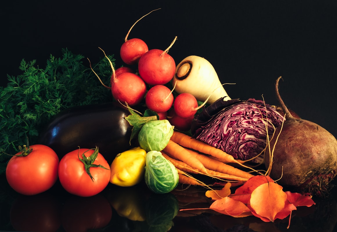 Vitamins and minerals display